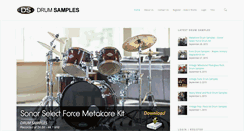 Desktop Screenshot of drumsamples.ca