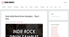 Desktop Screenshot of drumsamples.org